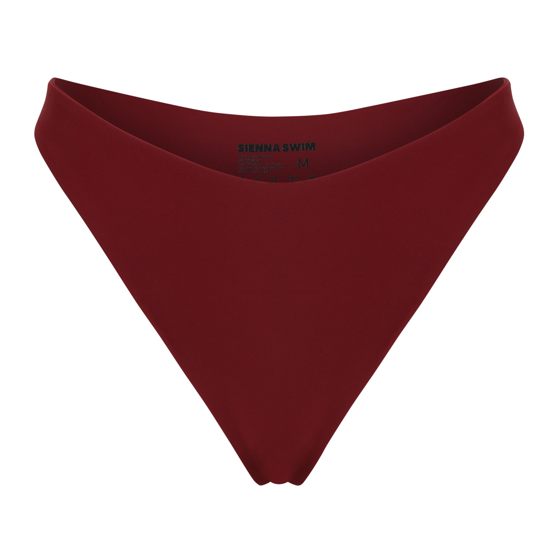 Swami's Bottom - Cherry Wine – Sienna Swim