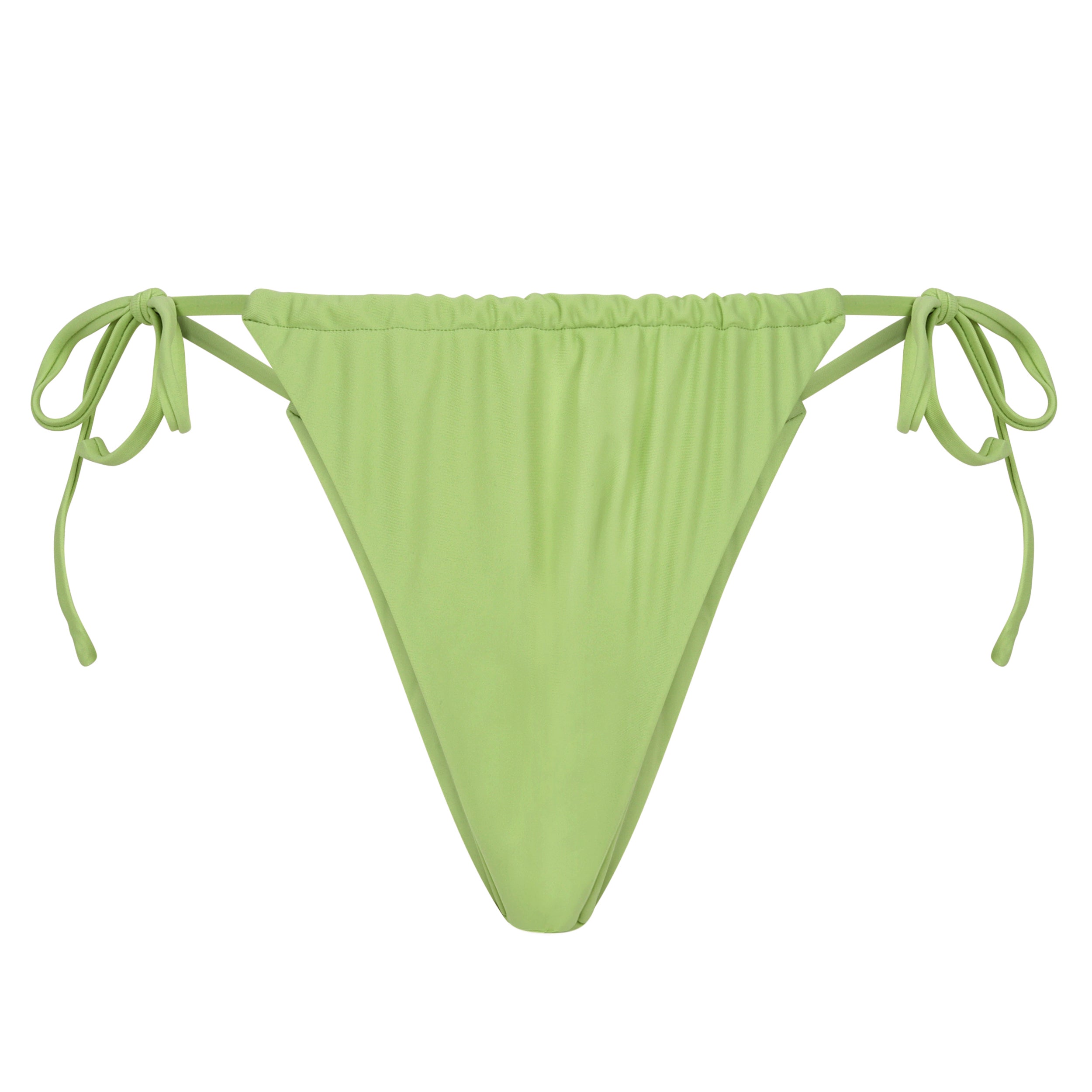 Salero Swim Green Adjustable Side Cheeky Bikini Bottom