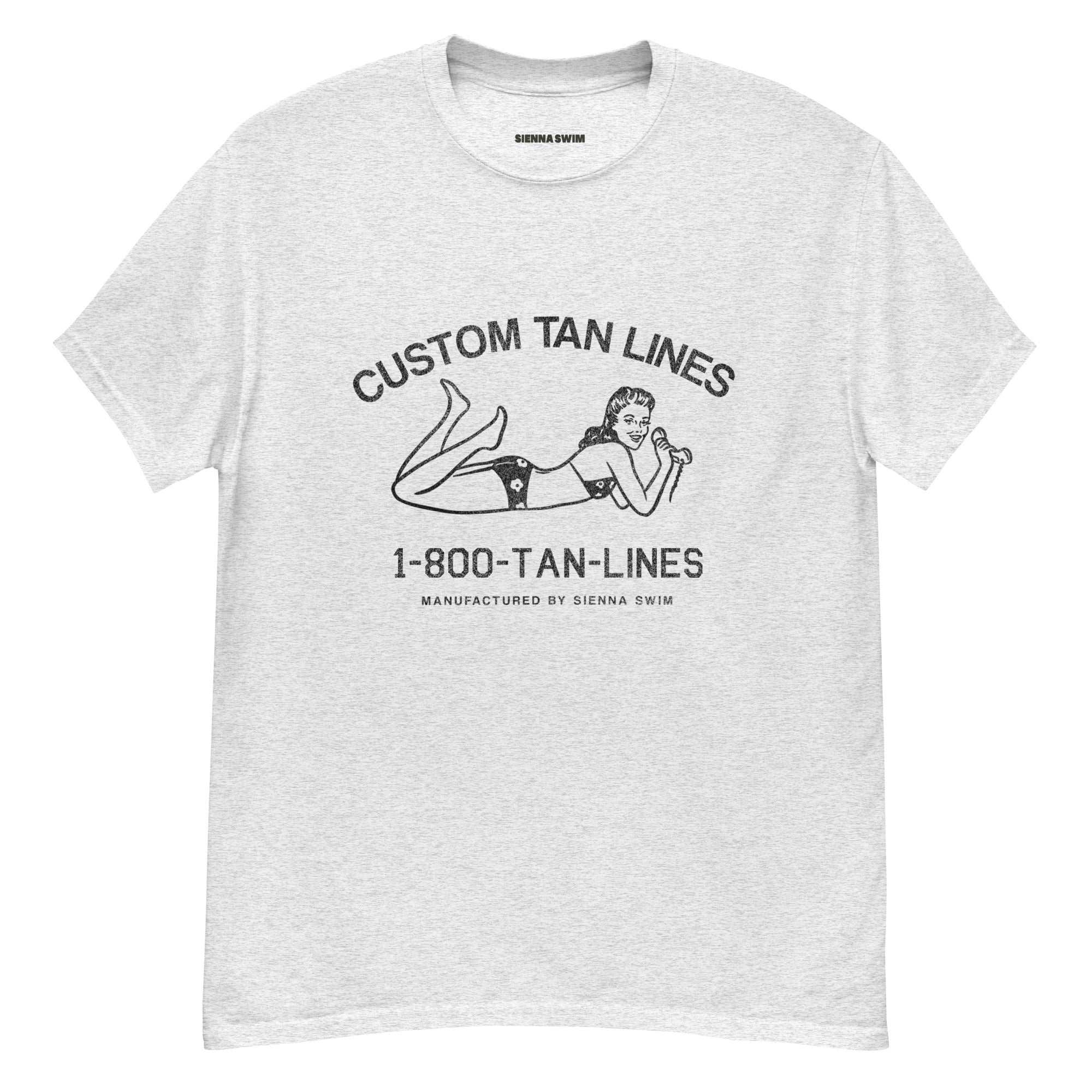 Outerwear: "Custom Tan Lines" oversized t-shirt