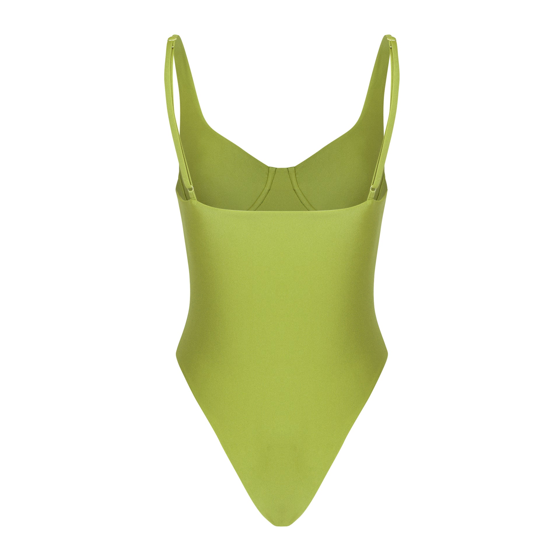 Avila Glitter Bikini Top Green