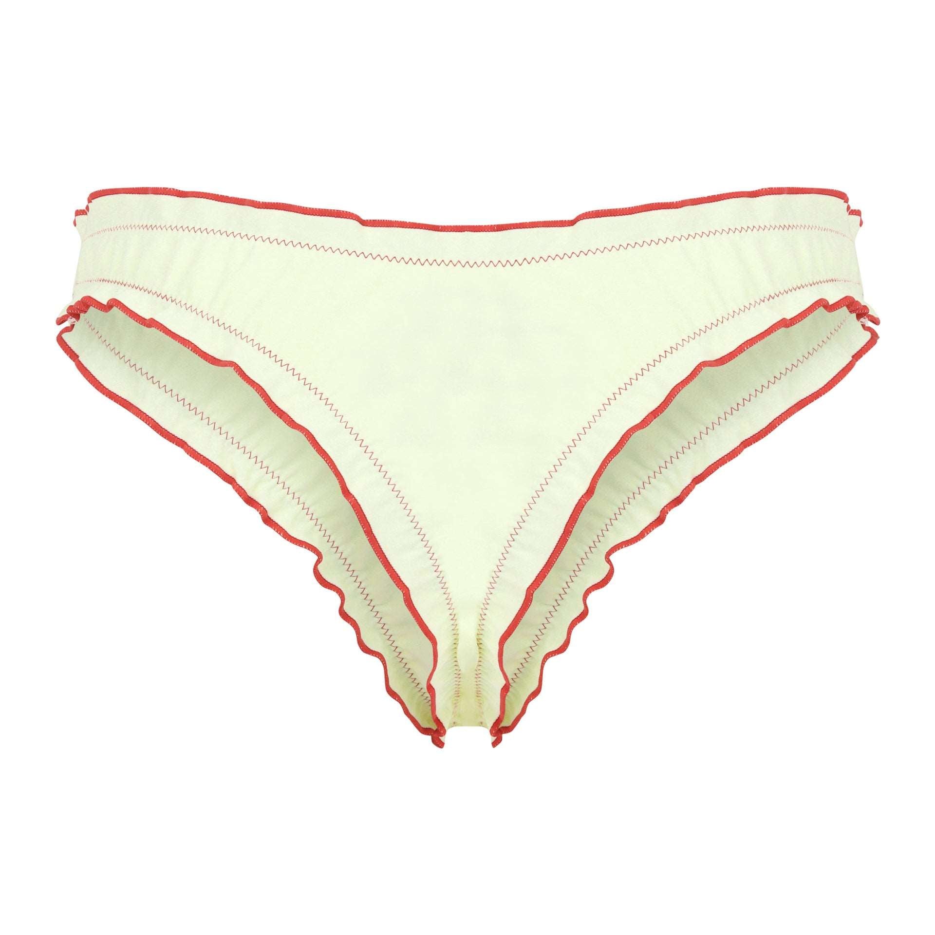 Bows Bottom - Cream with cherry bows