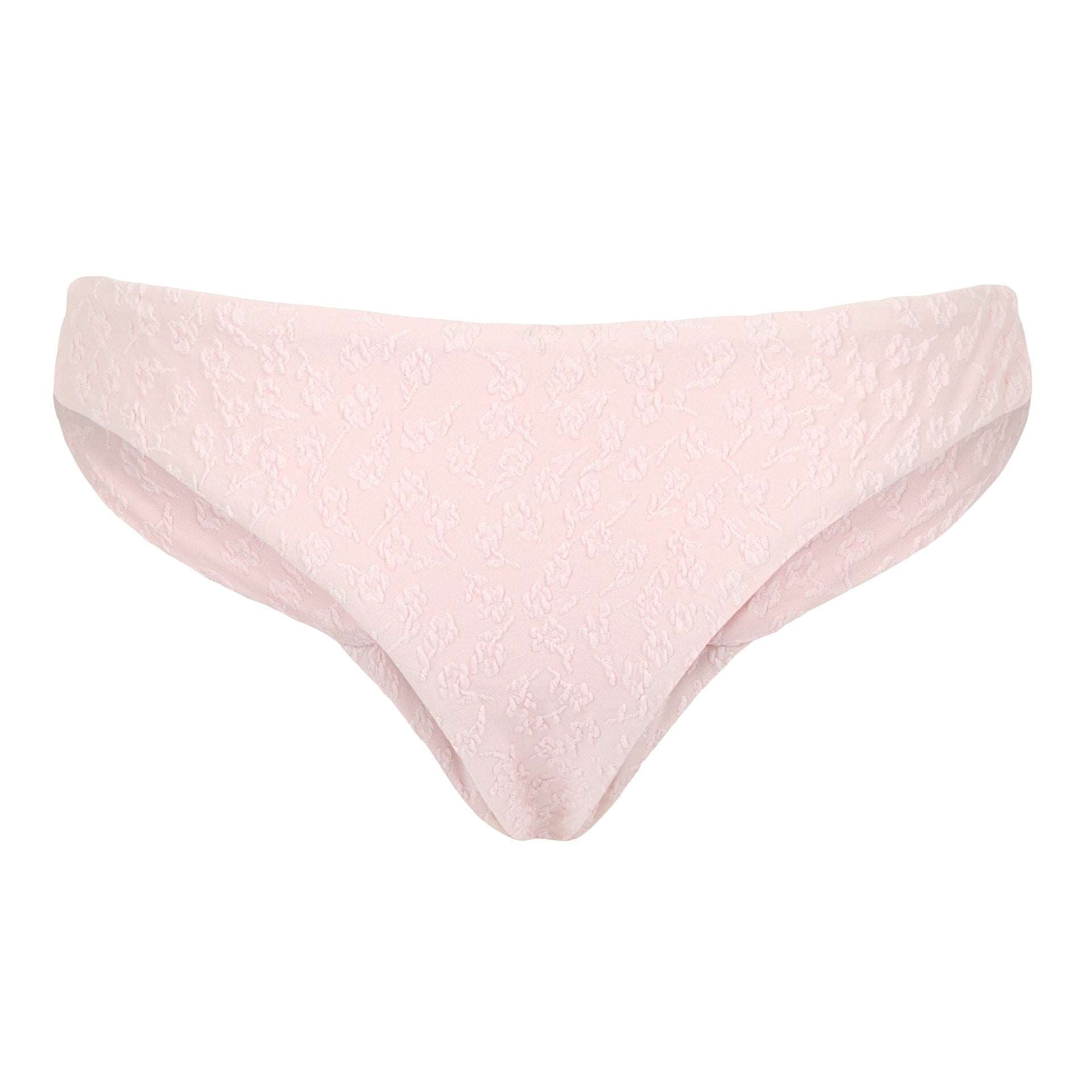 Torrey Bottom - Textured Floral / Blush Pink