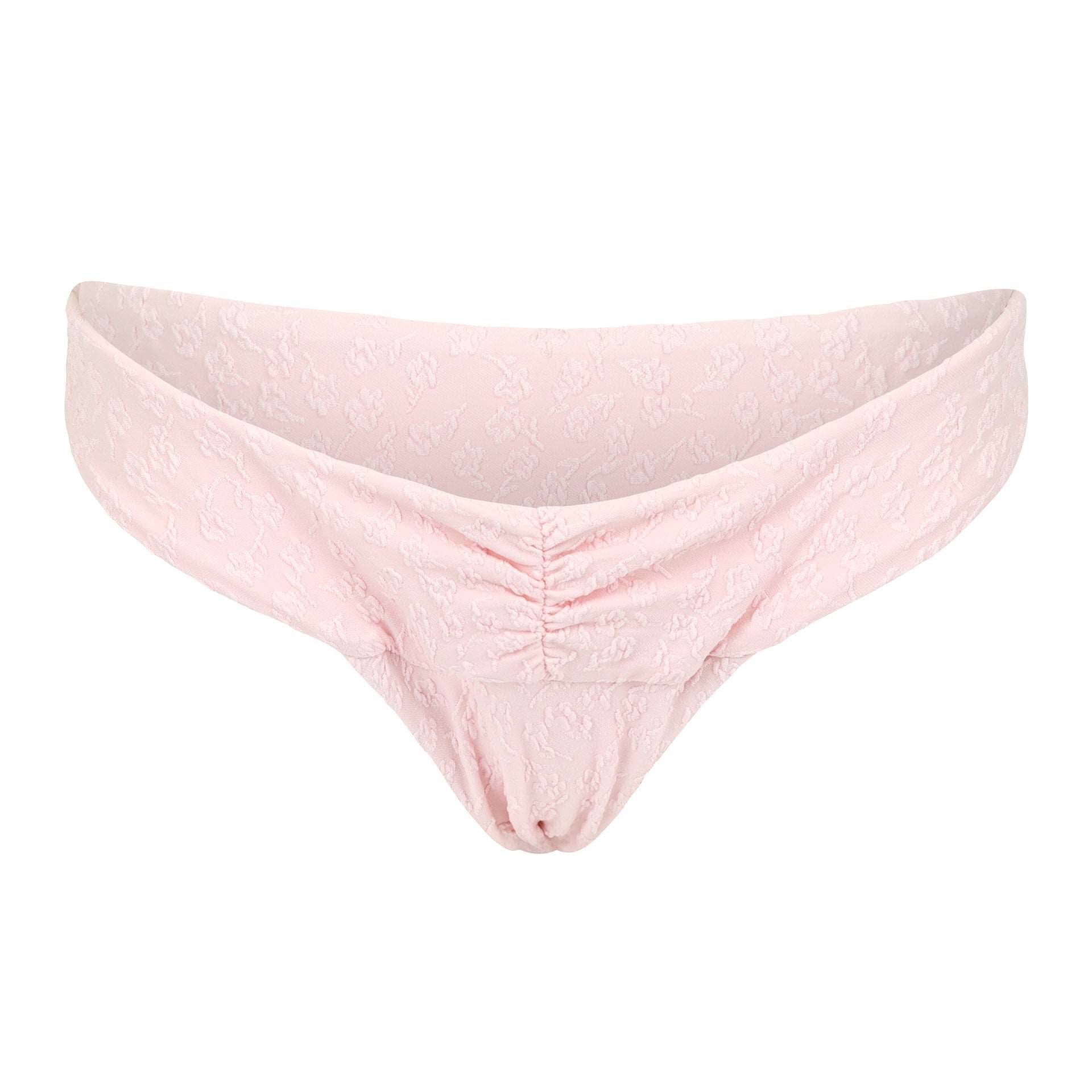 Torrey Bottom - Textured Floral / Blush Pink