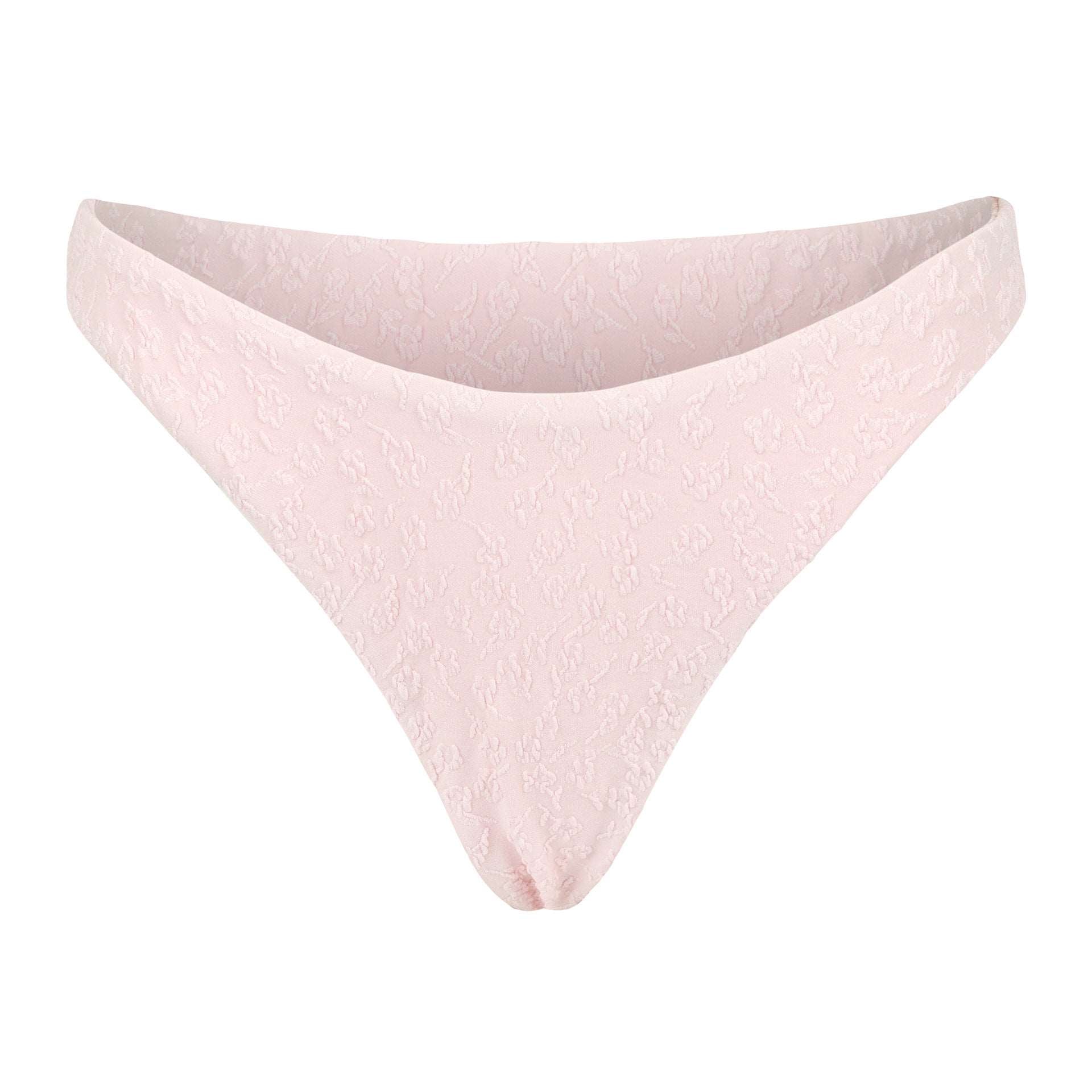 Rio Bottom - Textured Floral / Blush Pink