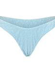 Rio Bottom - Textured Floral / Sky Blue