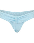 Torrey Bottom - Textured Floral / Sky Blue