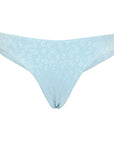 Torrey Bottom - Textured Floral / Sky Blue