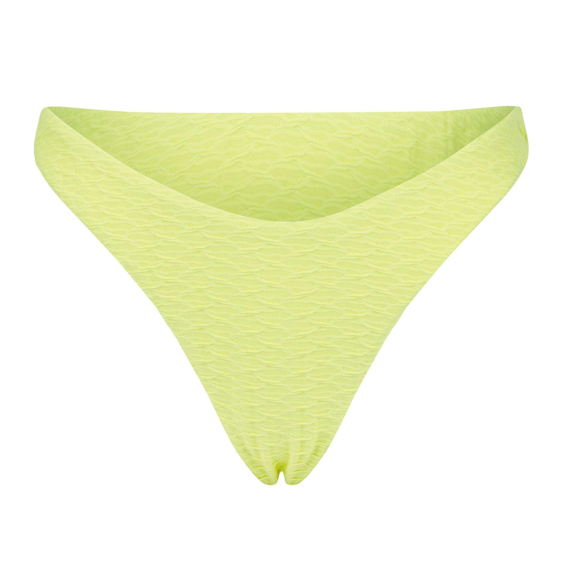 Rio Bottom - Textured Geometric / Sun Yellow