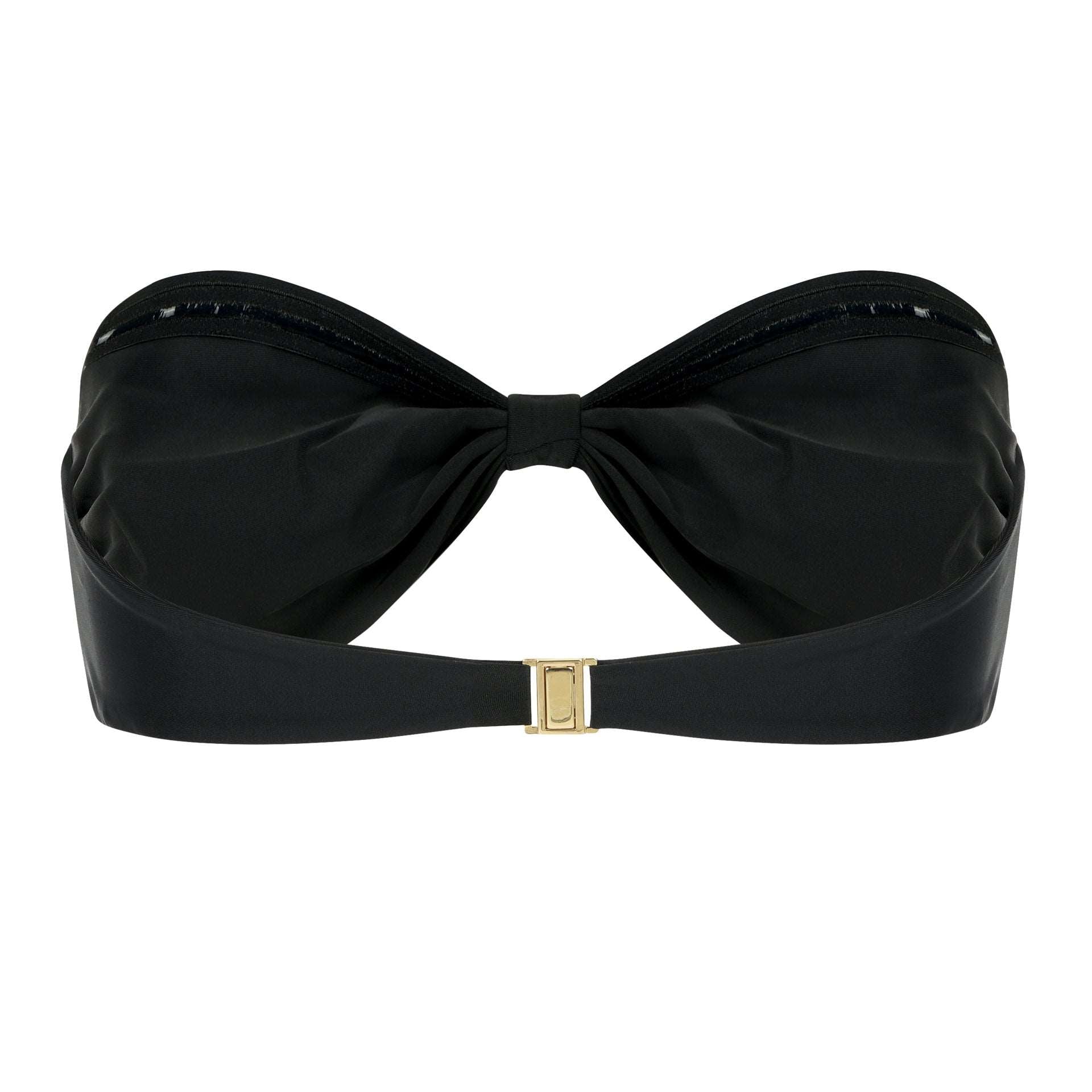 Santorini Bandeau Top - Black