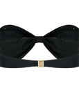 Santorini Bandeau Top - Black