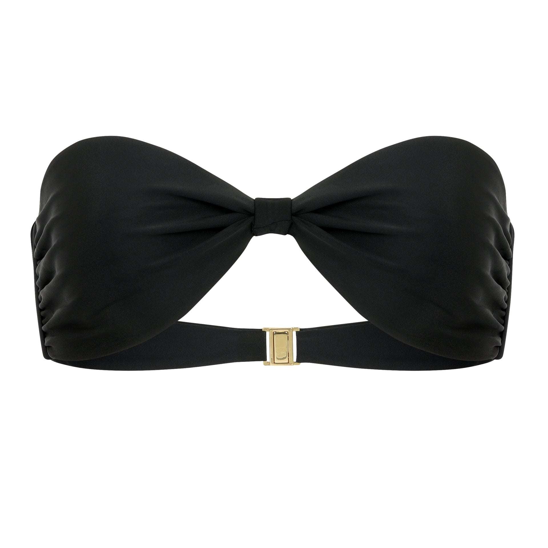 Santorini Bandeau Top - Black