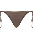 Tulum Tie Bottom with Beads - Mocha