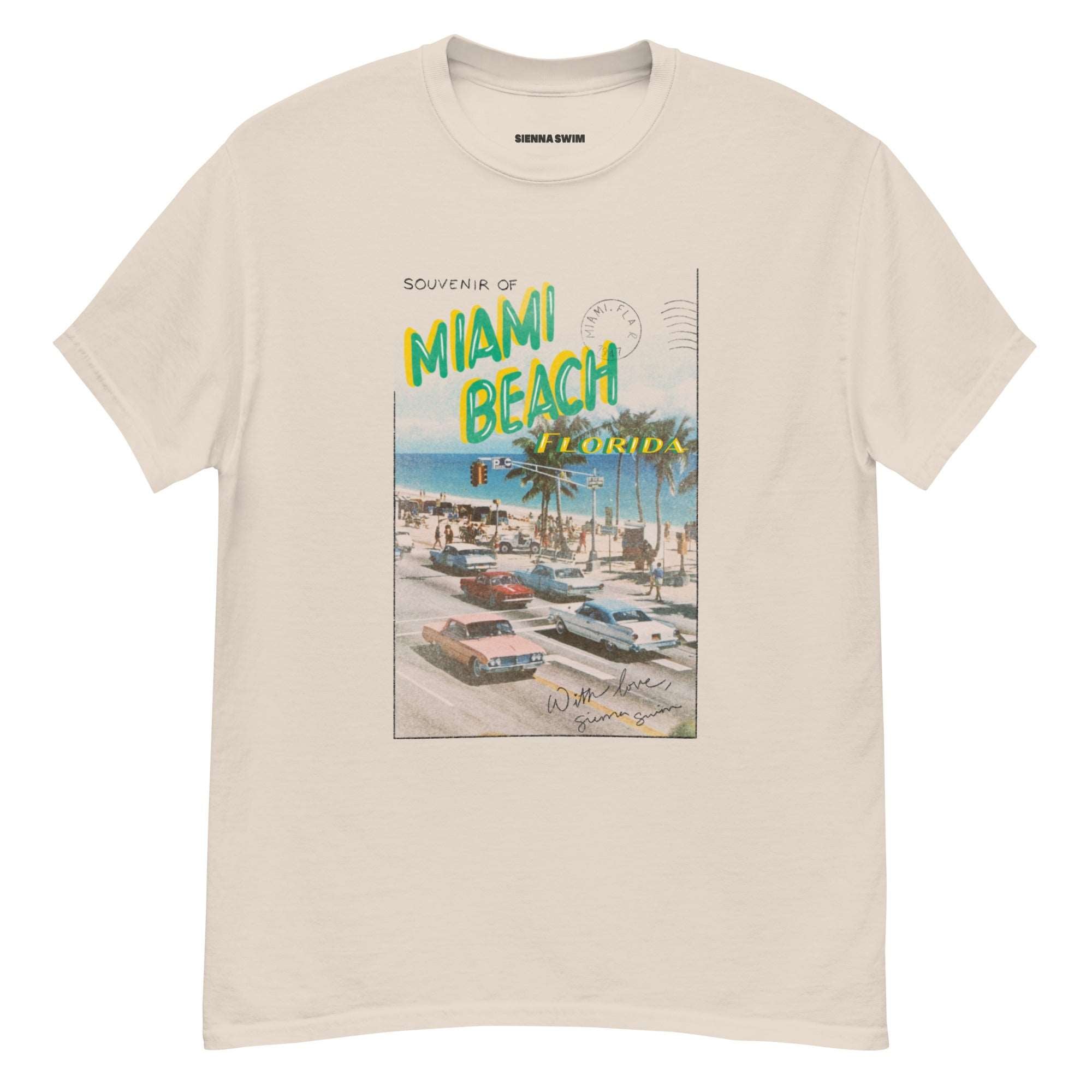 Outerwear: &quot;Postcards from Miami&quot; oversized t-shirt