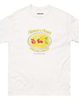 Outerwear: "Fresh Fruit" oversized t-shirt