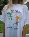 Outerwear: "Bask in Vitamin D" oversized t-shirt