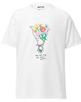 Outerwear: "Buy the Damn Flowers" oversized t-shirt